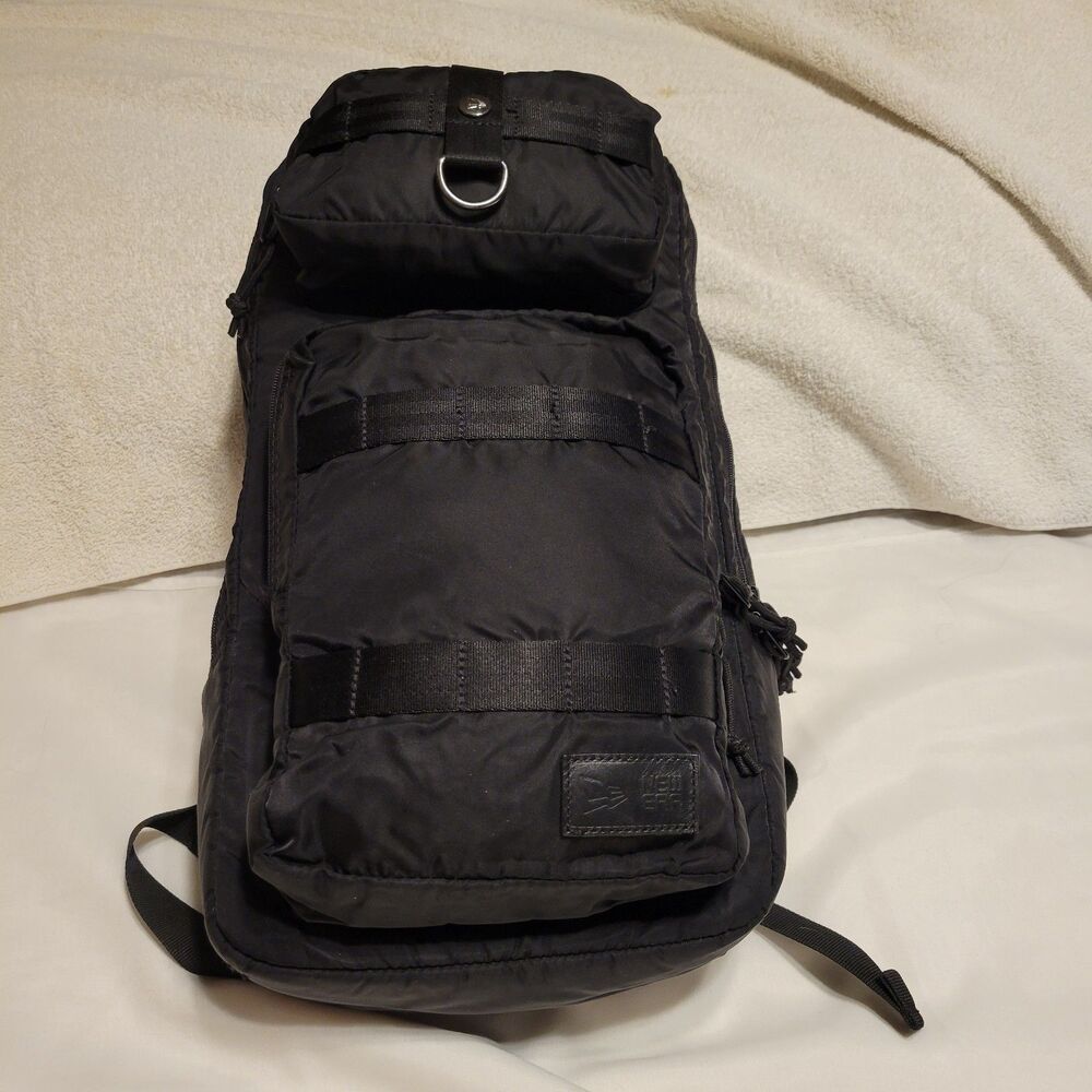NEW ERA Commuter  Small  Rucksack Travel  Black / Orange  Backpack  RARE